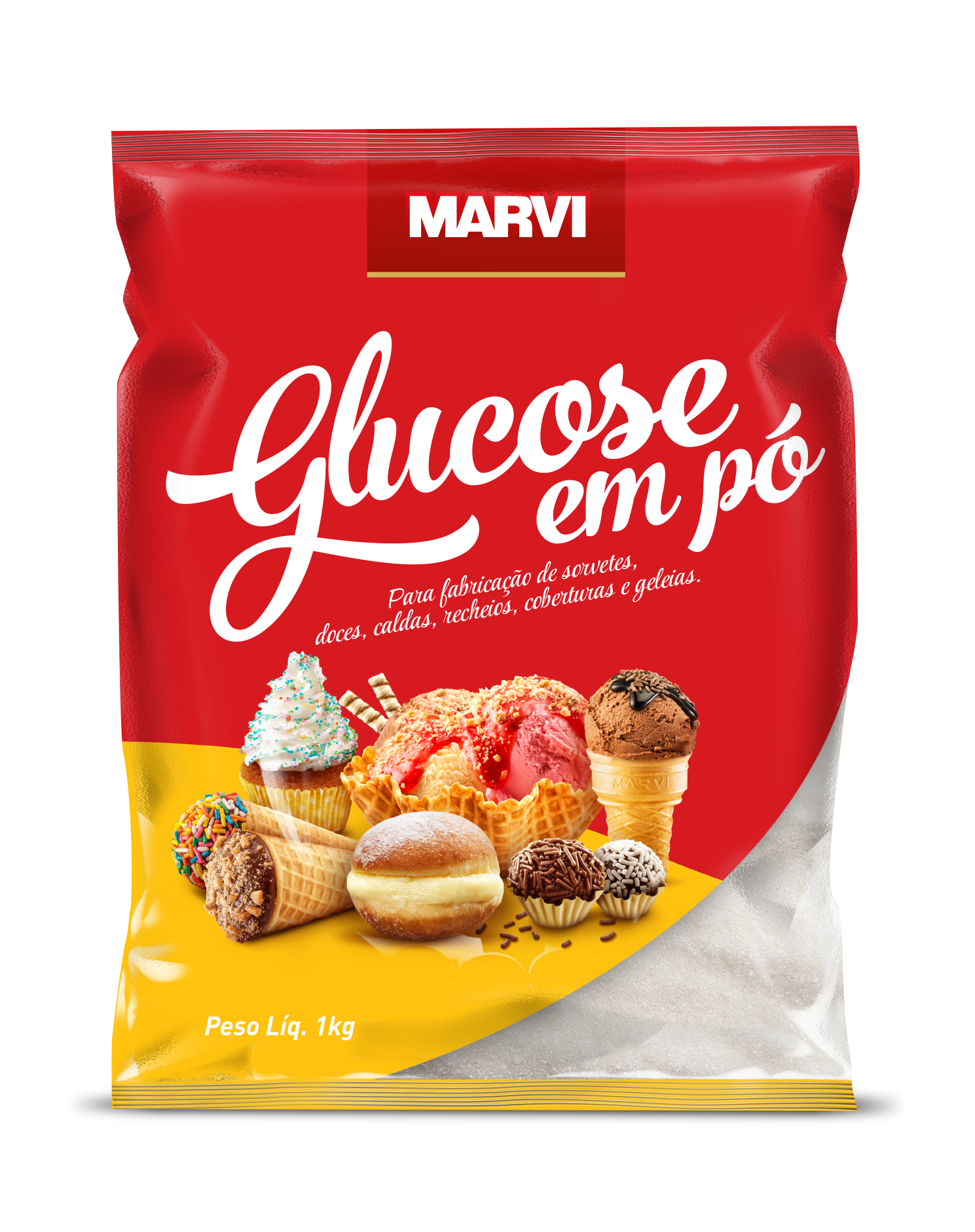 Glucosa En Polvo 1kg Marvi Alimentos 6230
